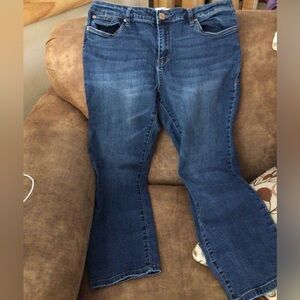 STS Blue Boot Cut Jeans in Medium Blue